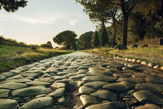 Antike Grabsteine Via Appia